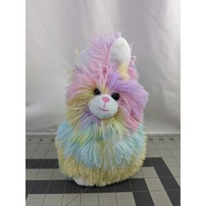 Walmart Rainbow Bunny Rabbit Plush 10 Inch 2021  Stuffed Animal Toy